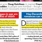 Dr. Bonnie was quoted in OK Magazine about age gaps in marriages